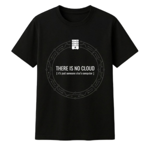 cloud reality premium minimalist developer tee tk029