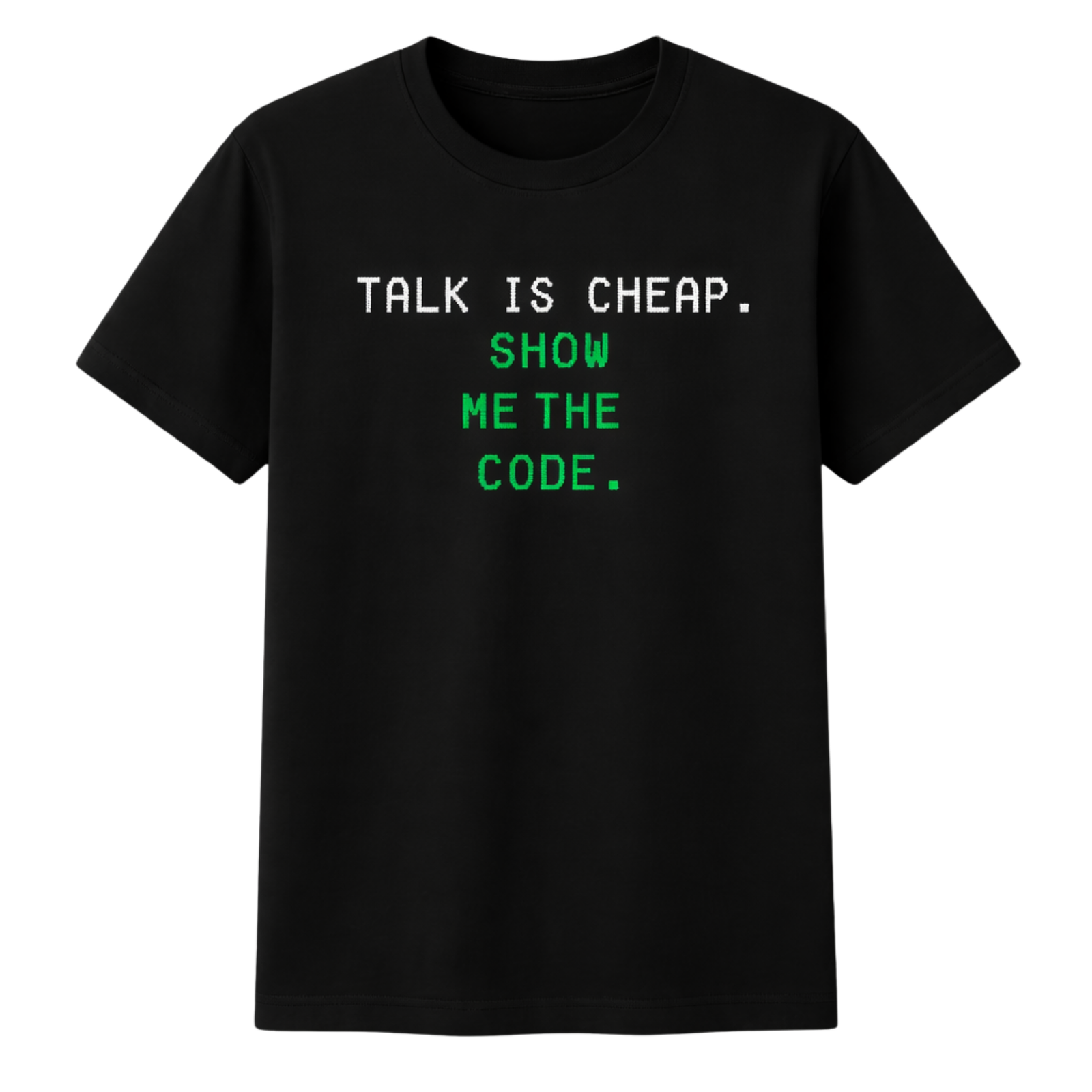 show me the code premium developer tee tk026